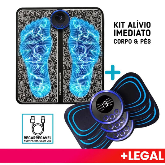 Tapete Massageador Elétrico RelaxMax™