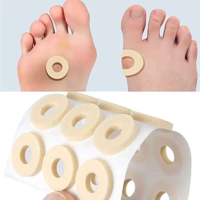 15pcs/set Corn Plasters Foot Callus Cushions Toe Protection Anti-wear Feet Anti-calluses Foot Patch Pain Relief Pads Protector