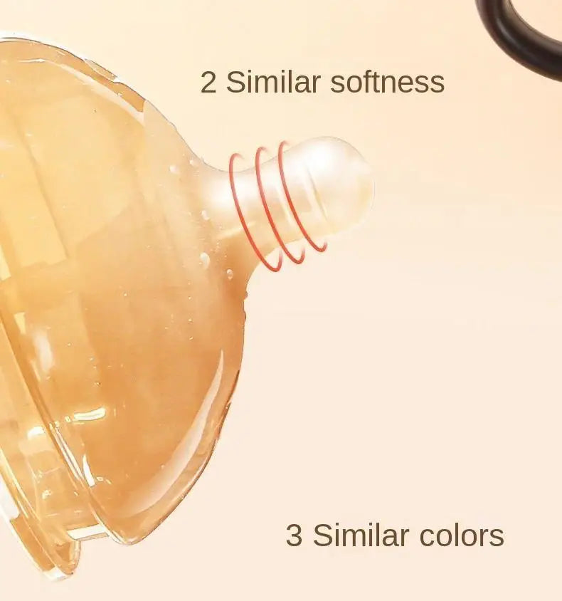 Baby Bottle 250/150ml Silver Nanoparticle Antibacterial Baby Silicone Bottle Baby Weaning Anti Suffocation Nipple Bottle