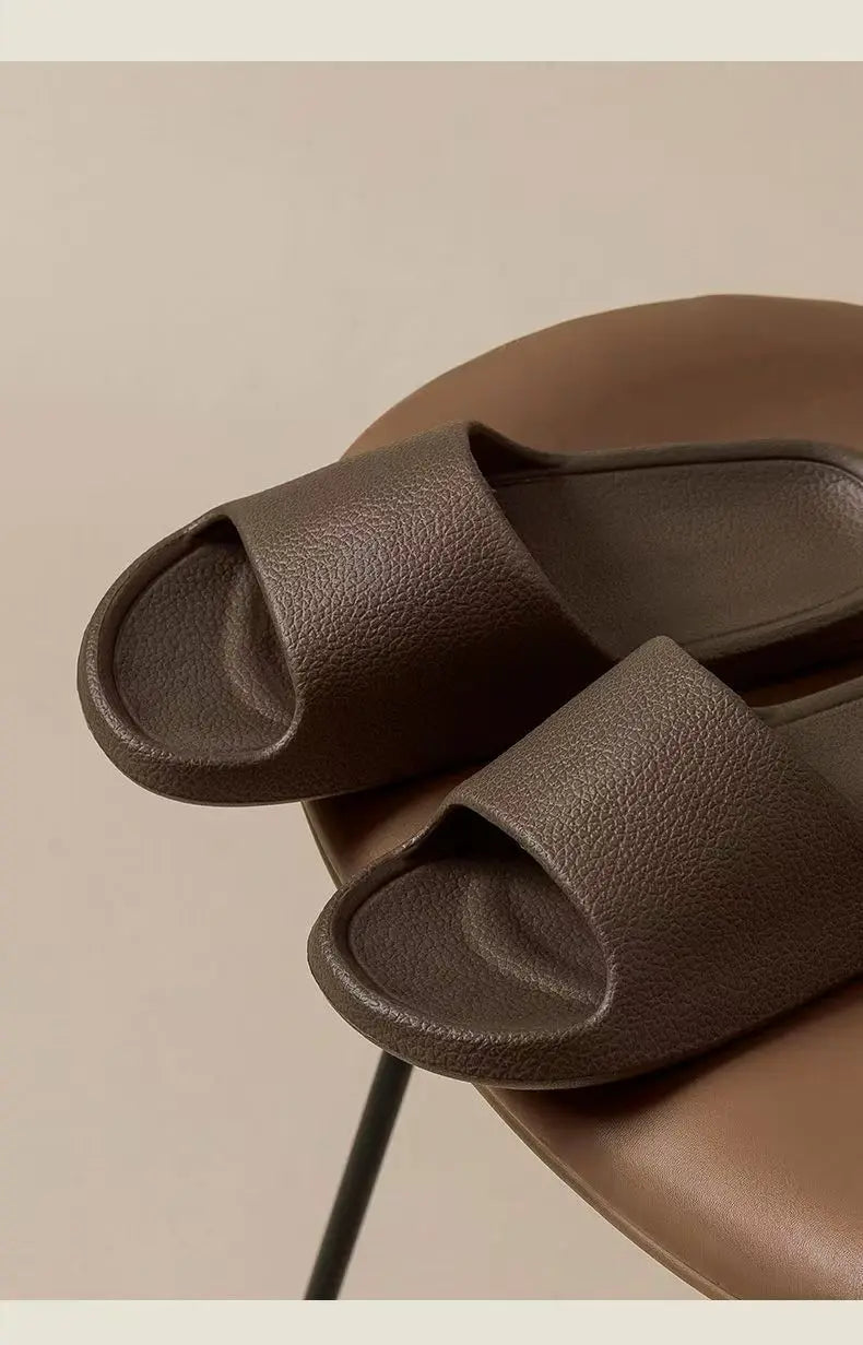 Fashion Women Summer Slippers Lightweight EVA Indoor Slides Comfortable Bathroom Shower Shoes for Home and Couples Casual Wear