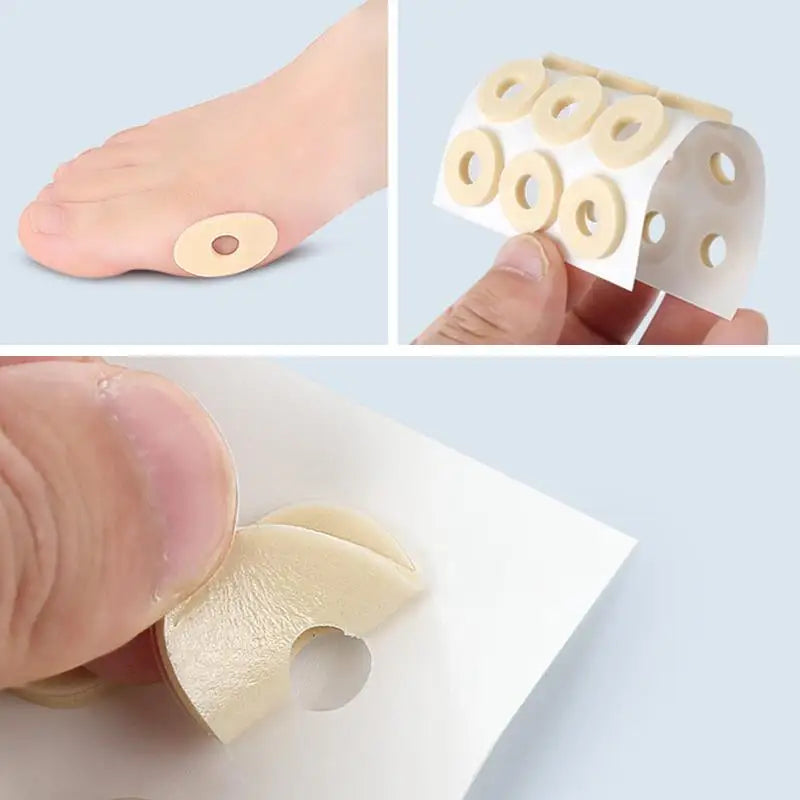 15pcs/set Corn Plasters Foot Callus Cushions Toe Protection Anti-wear Feet Anti-calluses Foot Patch Pain Relief Pads Protector
