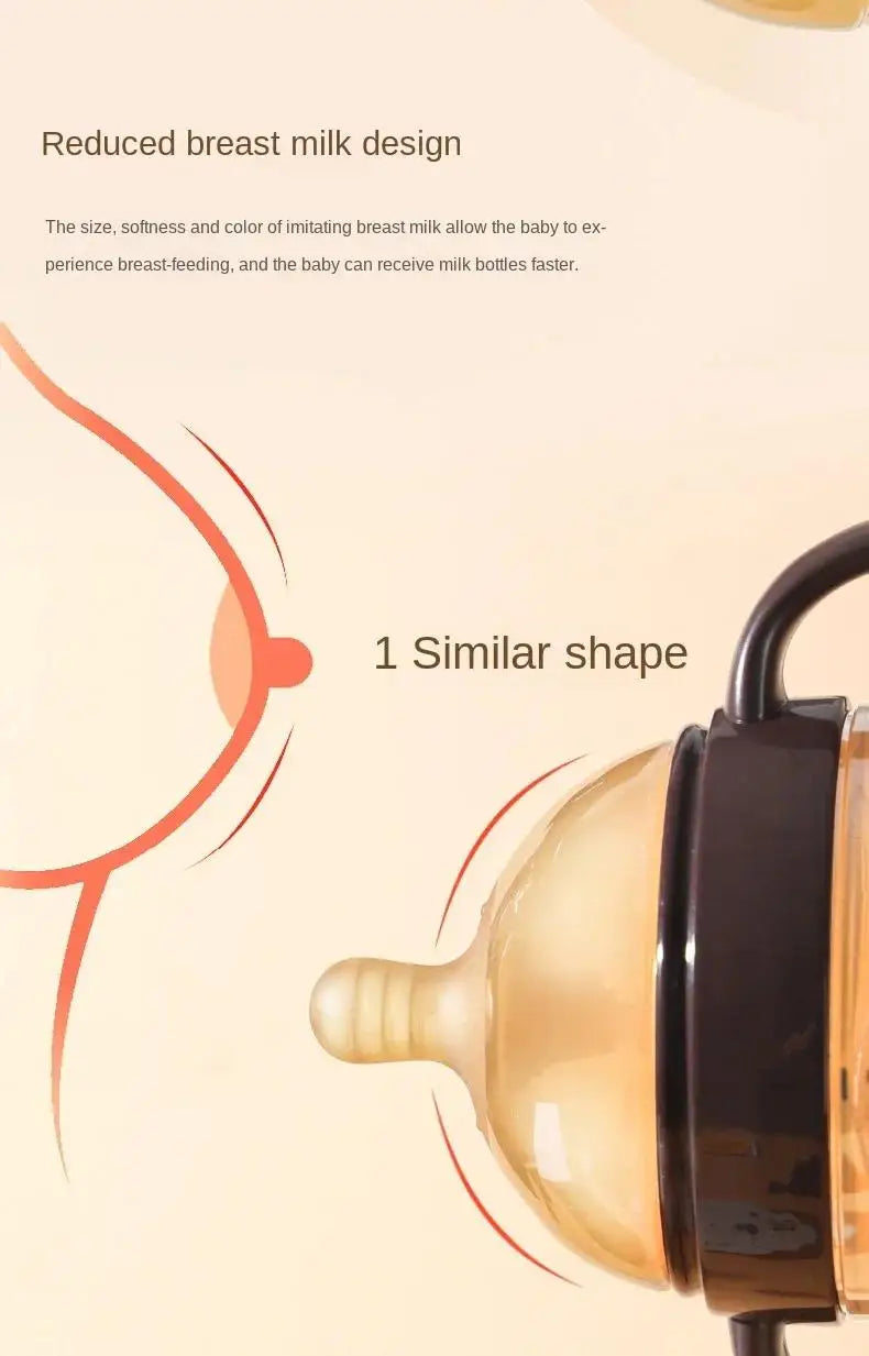 Baby Bottle 250/150ml Silver Nanoparticle Antibacterial Baby Silicone Bottle Baby Weaning Anti Suffocation Nipple Bottle