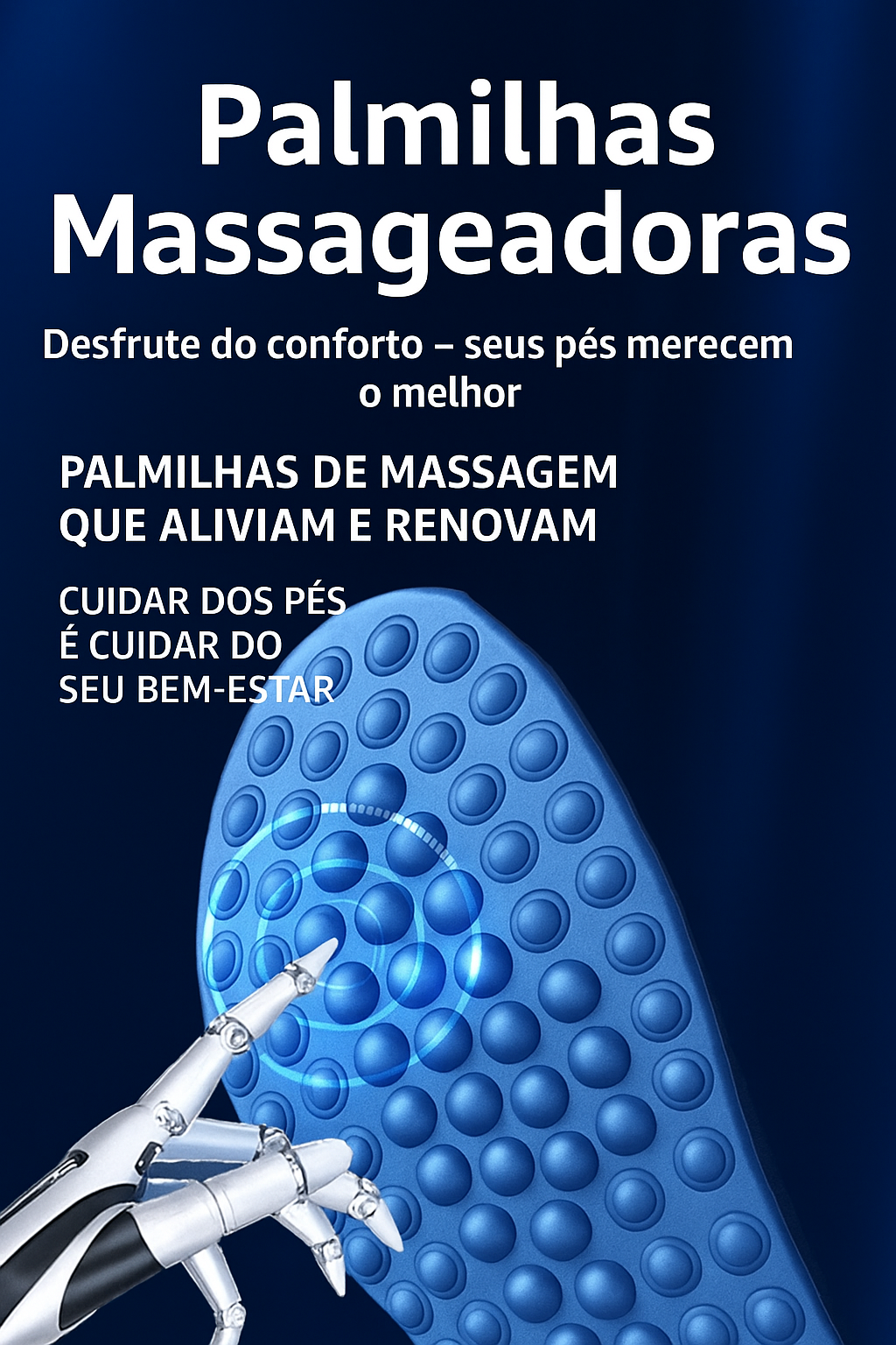 Palmilhas Massageadoras