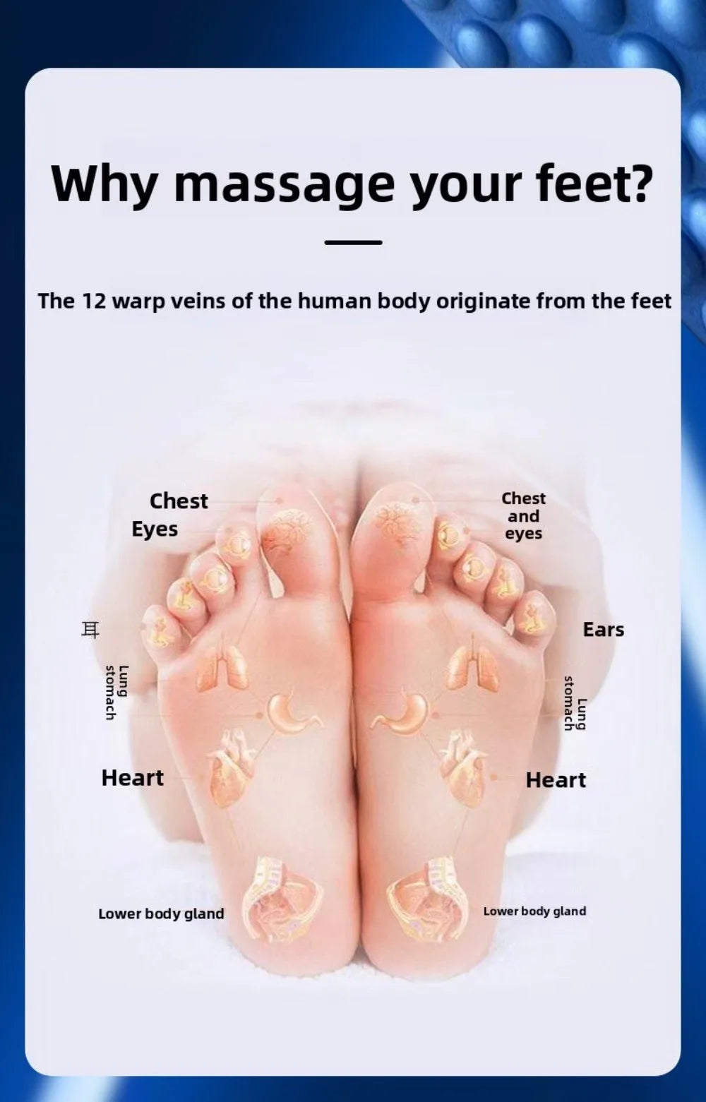 Palmilhas Massageadoras