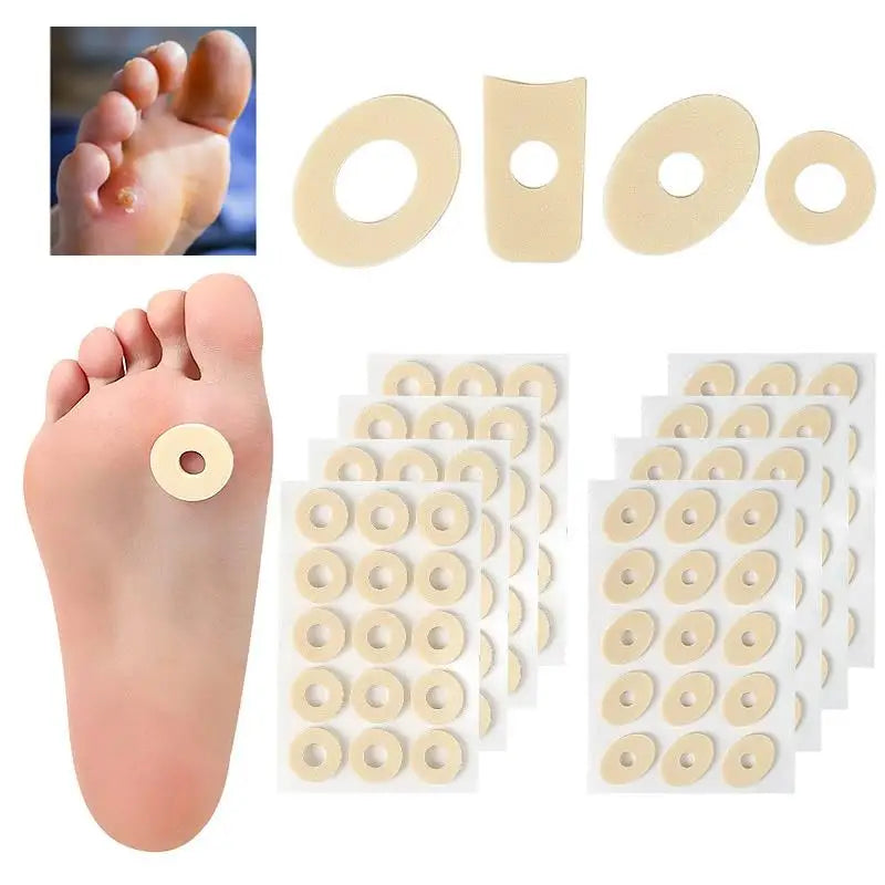15pcs/set Corn Plasters Foot Callus Cushions Toe Protection Anti-wear Feet Anti-calluses Foot Patch Pain Relief Pads Protector