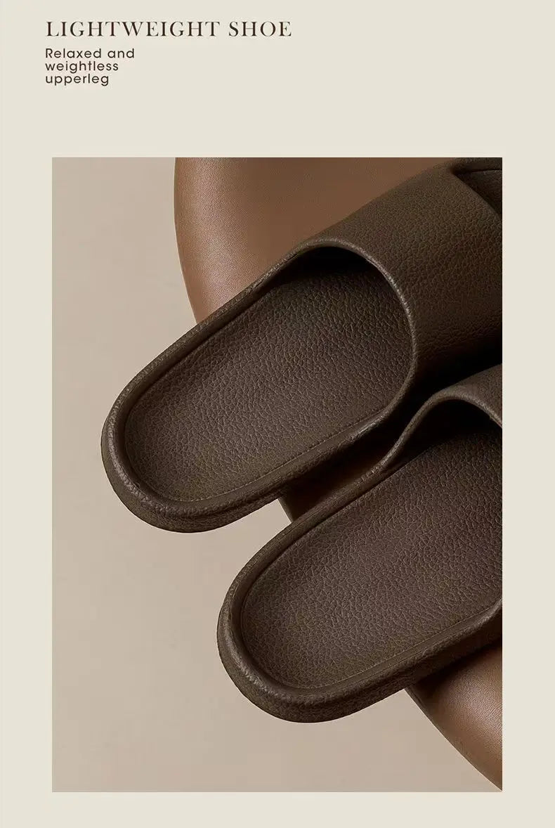 Fashion Women Summer Slippers Lightweight EVA Indoor Slides Comfortable Bathroom Shower Shoes for Home and Couples Casual Wear