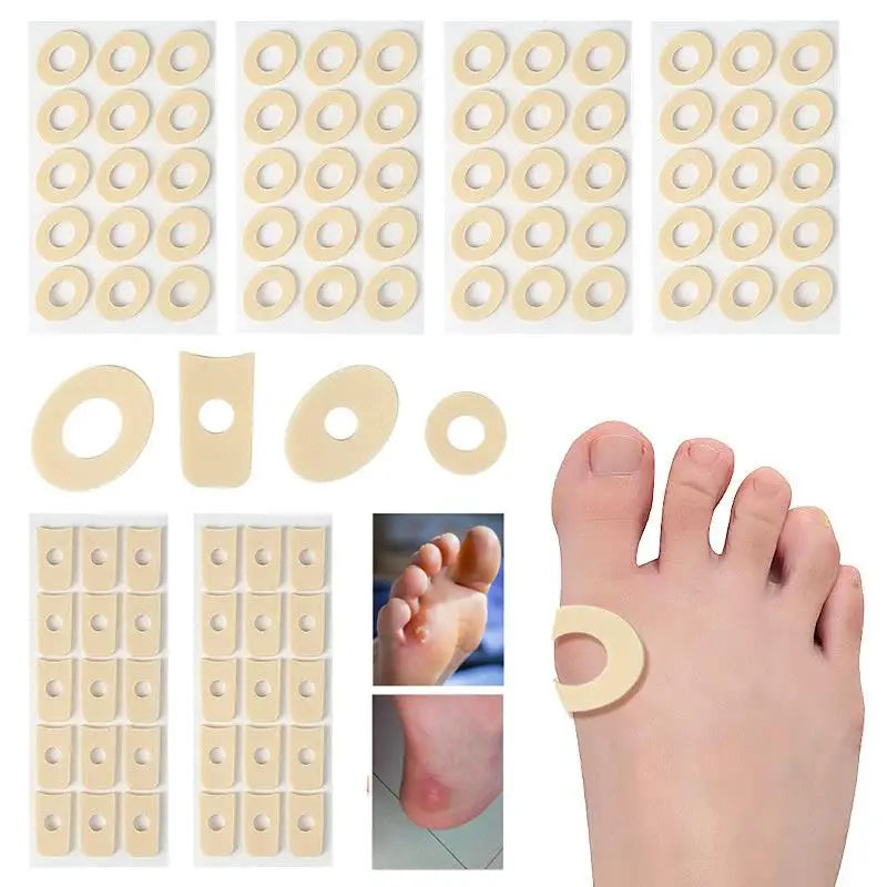15pcs/set Corn Plasters Foot Callus Cushions Toe Protection Anti-wear Feet Anti-calluses Foot Patch Pain Relief Pads Protector