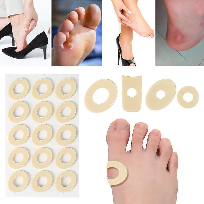 15pcs/set Corn Plasters Foot Callus Cushions Toe Protection Anti-wear Feet Anti-calluses Foot Patch Pain Relief Pads Protector