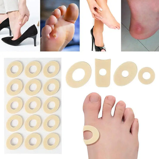 15pcs/set Corn Plasters Foot Callus Cushions Toe Protection Anti-wear Feet Anti-calluses Foot Patch Pain Relief Pads Protector